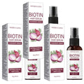 Sérum capillaire à la biotine, au romarin et à l'oignon, traitement lissant et souple pour tous types de cheveux, sérum nourrissant pour la croissance des cheveux
