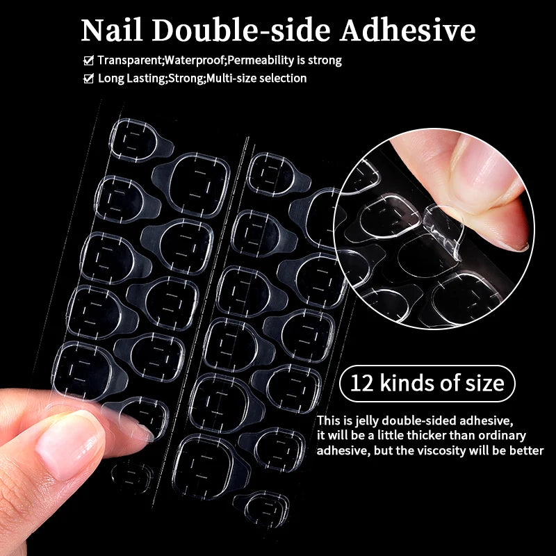 24 pièces/ensemble blanc français presse sur faux ongles couverture complète artificielle portable ongles conseils de beauté nu français blanc faux ongles Art