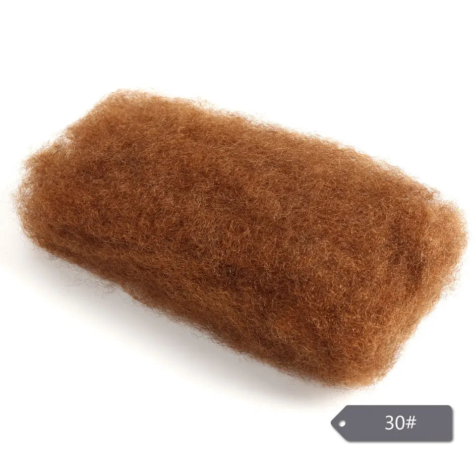 Élégant Afro crépus en vrac cheveux humains pour tressage torsion péruvien QVR Remy cheveux en vrac pour Dreadlock couleur naturelle tresses africaines cheveux