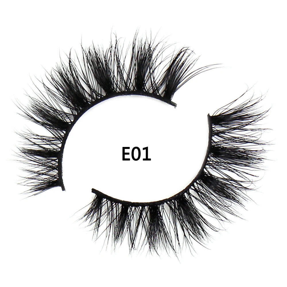 FOXESJI cils 3D vison cils populaire naturel long moelleux dramatique Extension de cils maquillage cils complet faux cils