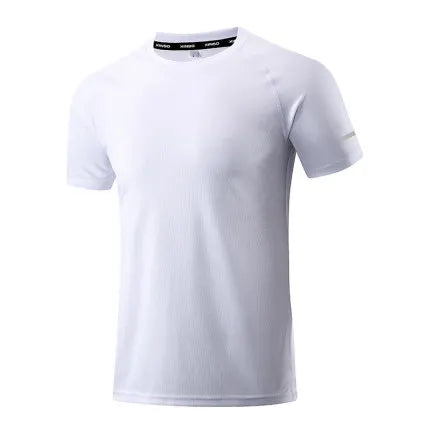 Chemises de course pour hommes, maillots de football, t-shirts de sport réfléchissants, hauts de jogging athlétiques à séchage rapide, vêtements de sport pour la gym et l'entraînement
