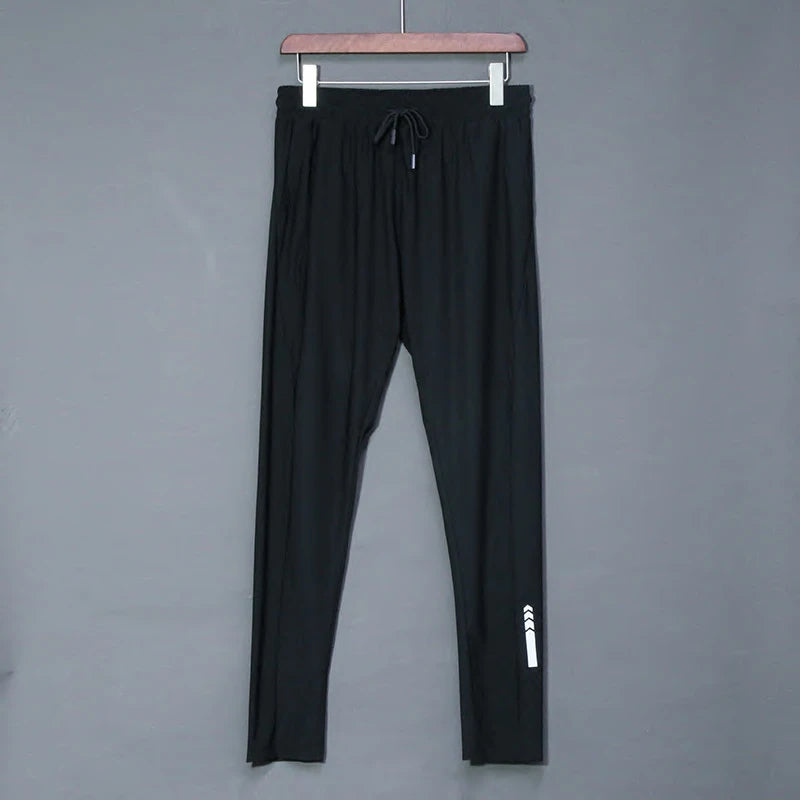 Été élastique hommes course Sport pantalon Jogging pantalons de survêtement décontracté en plein air formation gymnase Fitness pantalon
