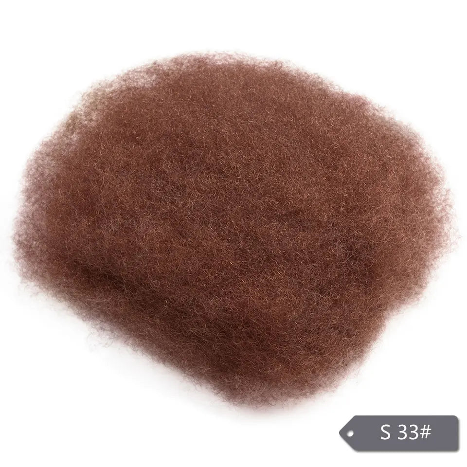 Élégant péruvien serré Afro crépus en vrac cheveux 100% cheveux humains pour dreadlocks torsion tresse Extension de cheveux léger couleur naturelle
