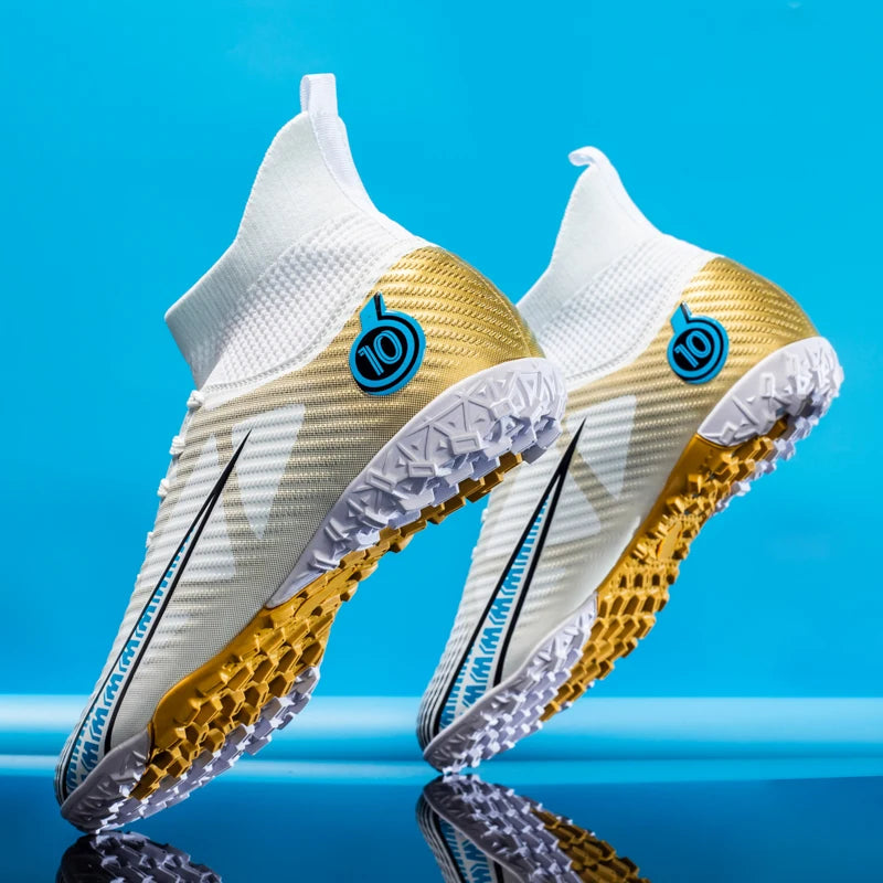 Chaussures de football cloutées pour hommes et femmes, chaussures de football, chaussures d'entraînement de football en plein air, offre spéciale