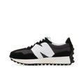 New Balance NB 327 Chaussures de course décontractées respirantes et résistantes à l'abrasion pour la ville et les trajets quotidiens, unisexe, noir et blanc