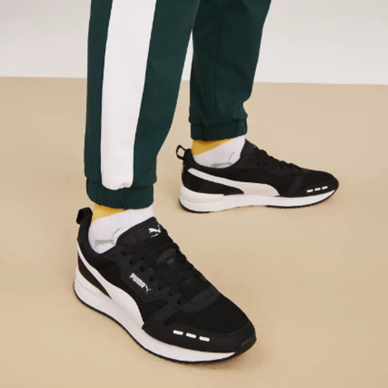PUMA Chaussures d'entraînement unisexes 373117-01 2026, baskets de sport décontractées respirantes en maille noire pour hommes et femmes, été