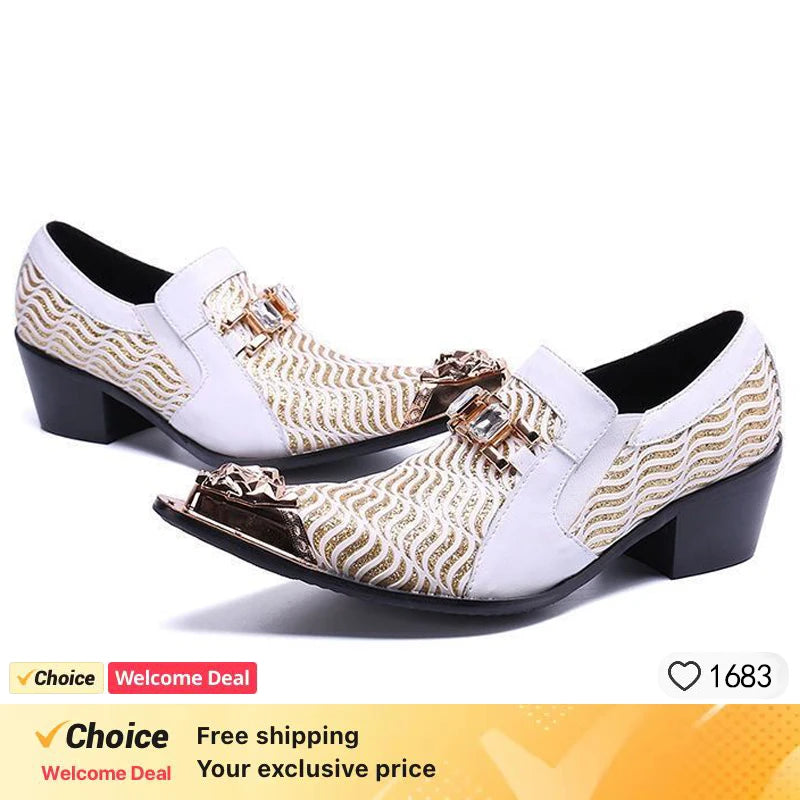 Chaussures de luxe pour hommes designer comme motif serpent chaussures habillées homme Gentleman Slip On Oxfords chaussures en cuir véritable pour hommes mode
