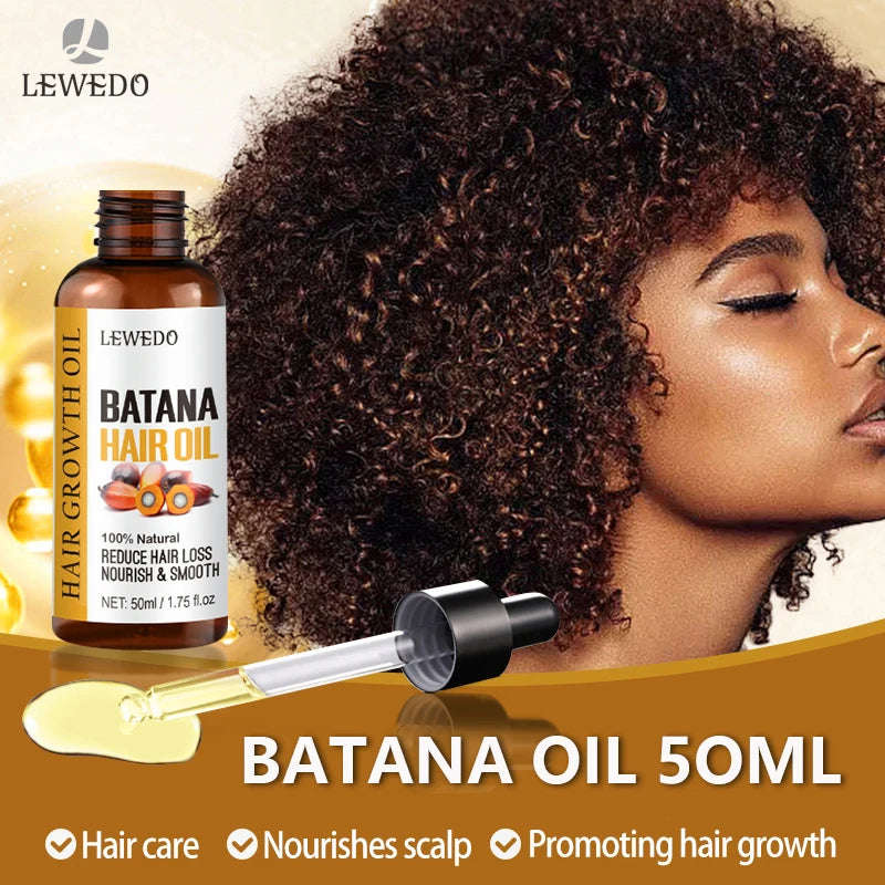 Sérum d'huile de Batana pour la croissance des cheveux, huile essentielle pour cheveux à croissance rapide, soins capillaires de beauté, Essence Anti-perte de cheveux, réparation naturelle des cheveux endommagés