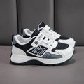 Baskets pour enfants, design tendance, blanches, antidérapantes, décontractées, pour garçons et filles, à scratchs, respirantes, chaussures d'extérieur pour tout-petits