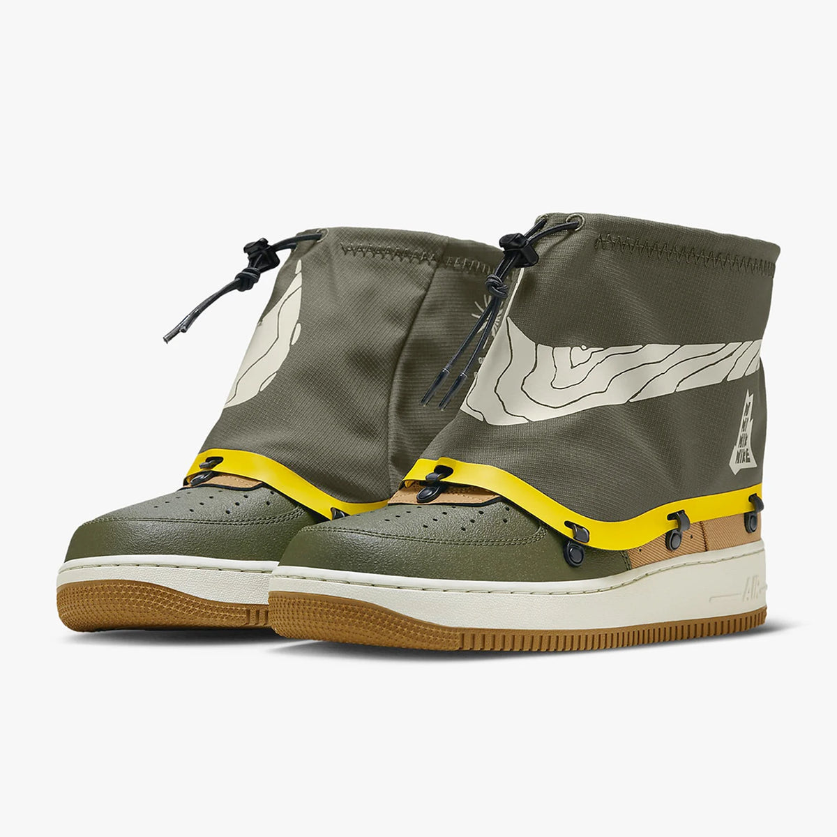 Nike véritable Air Force 1 '07 PRM chaussures de planche décontractées confortables pour hommes et femmes FV4459-330