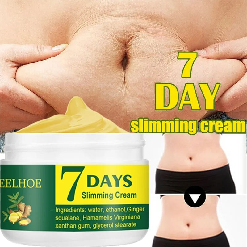 Crème de perte de poids au gingembre, 7 jours, dissout les graisses, bras abdominaux, jambes, Massage amincissant, raffermissant, pour hommes et femmes, brûle les graisses, 30g