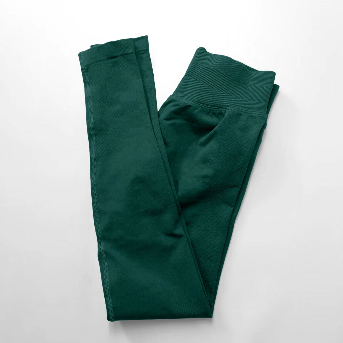 NCLAGEN Leggings de yoga pour femme, pantalon de sport sans couture, avec bande côtelée basse, vêtements de gym, tenue de fitness, collants effet scrunch bum