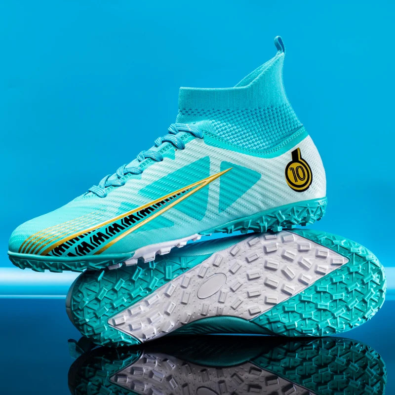 Chaussures de football cloutées pour hommes et femmes, chaussures de football, chaussures d'entraînement de football en plein air, offre spéciale