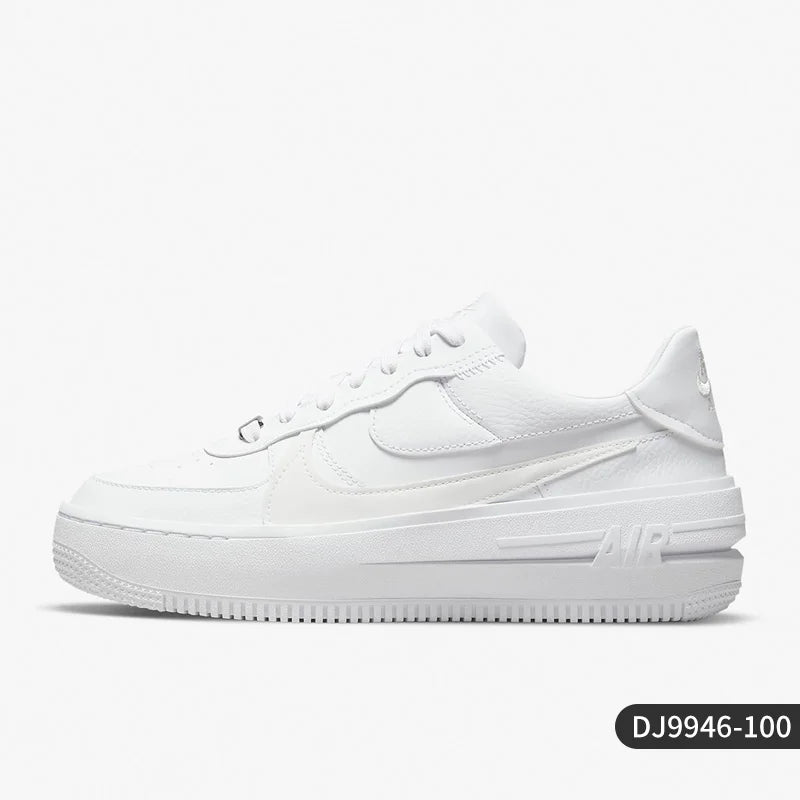 Nike Authentic AF1 Air Force 1 Baskets de sport résistantes à l'usure pour femmes DJ9946-100