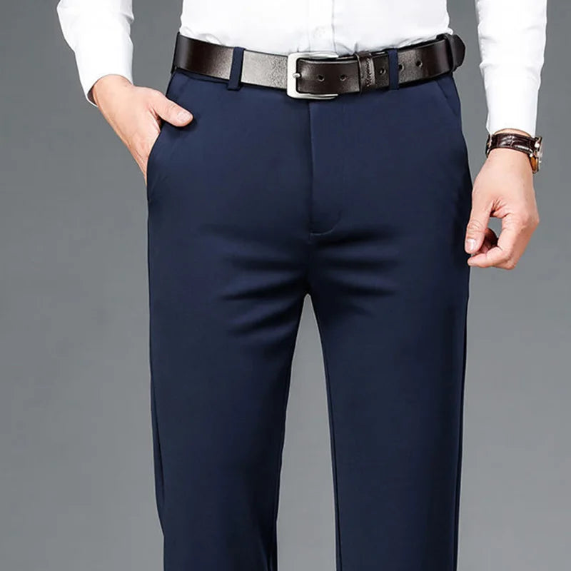 10XL surdimensionné hommes pantalons d'affaires hiver pantalons pour hommes homme décontracté formel couture vêtements costume Social vêtements pantalons pantalons hommes