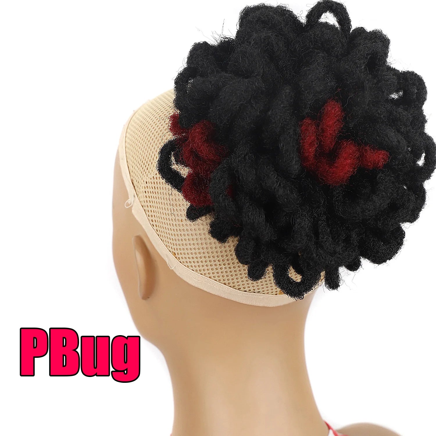 Extensions synthétiques queue de cheval Afro avec cordon de serrage, 10 pouces, pour femmes noires, 4b 4c, cheveux crépus bouclés, chignon, perruques queue de cheval, usage quotidien