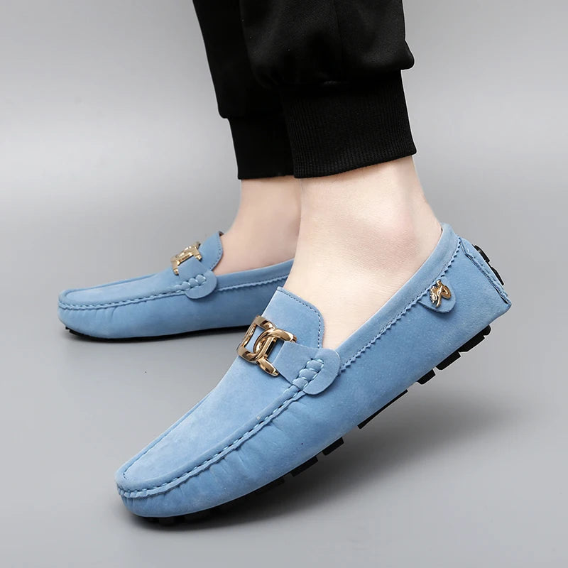 Chaussures bonnet faites à la main pour hommes, semelle souple, à enfiler, décontractées, paresseuses, respirantes, Trbottomie, les plus faciles pour assortis, grande taille, nouvelle collection 2025