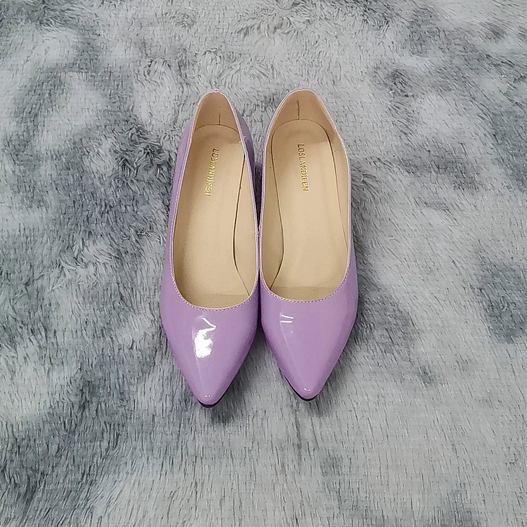 LOSLANDIFEN classique Sexy bout pointu 5 cm bas Med chaton talons hauts femmes pompes chaussures printemps marque Design robe chaussures de mariage