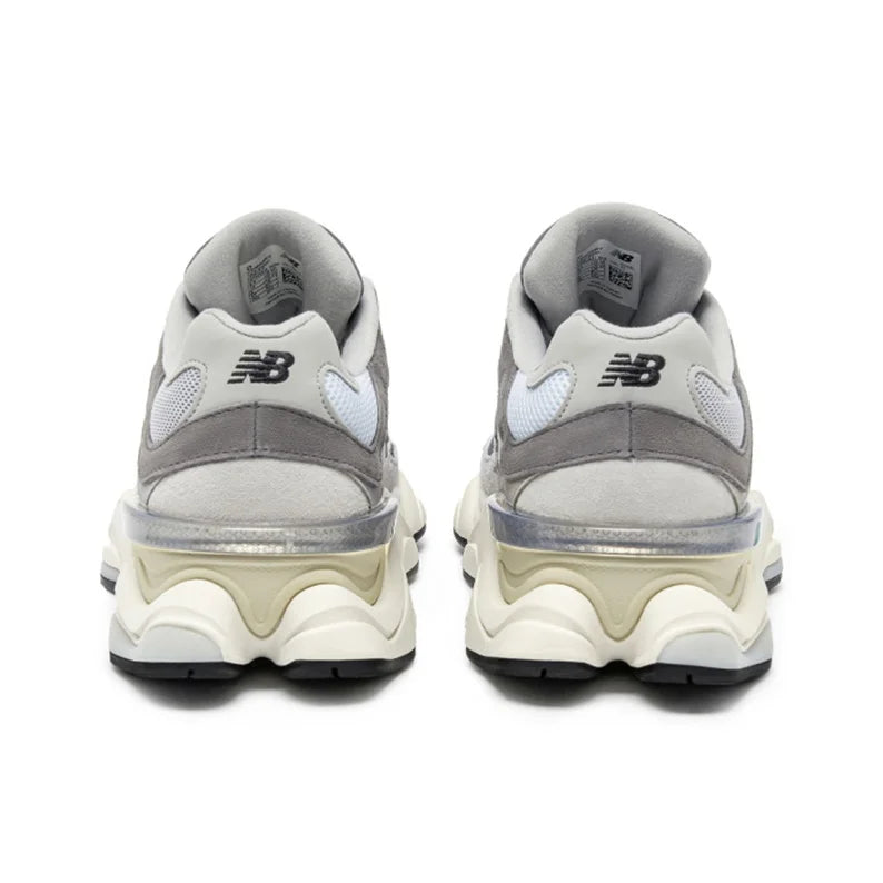 New Balance NB 9060 Chaussures décontractées classiques et polyvalentes à tige basse unisexe gris clair