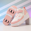 Chaussures de patins à roulettes pour enfants, baskets d'automne à 4 roues, mode sport décontractée, jouet, cadeau d'anniversaire, jeux pour garçons et filles