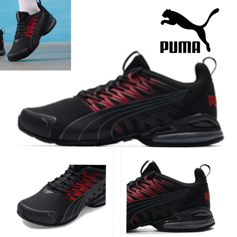Puma Men Mid Top Running Shoes Chaussures de course confortables, légères, respirantes et antidérapantes 379601-39