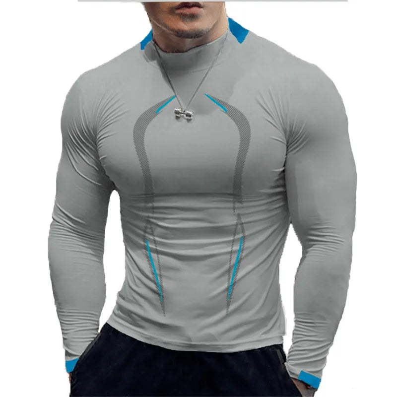 T-Shirt d'été à manches longues pour hommes, séchage rapide, respirant, climatisation, Protection solaire en plein air, vêtements d'extérieur, nouvelle collection 2024