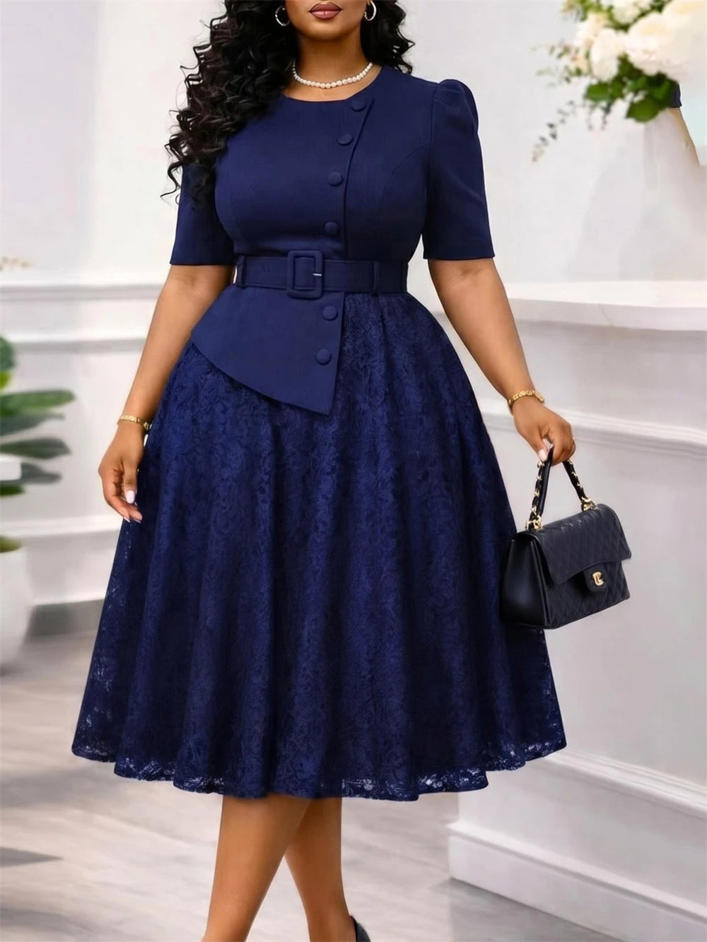 Robes de Soirée Élégantes en Dentelle pour Femmes – Robes de Bal, Anniversaire, Mariage – Collection Été 2026 – Tenues de Bureau Maxi pour Dames – Vêtements Turcs