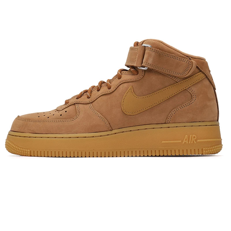 Nike Chaussures de sport pour hommes Air Force 1 Mid'07, baskets mi-hautes, confortables, amortissantes, résistantes à l'usure, chaussures décontractées Dj9158-200