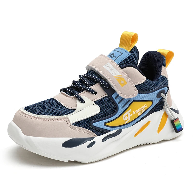 Baskets en maille respirante pour enfants, chaussures de course, plates et décontractées, grande taille 39 40, nouvelle collection 2023