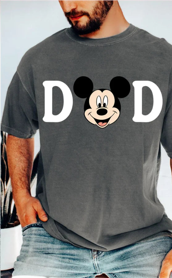 T-shirt de voyage pour couple de famille Disney, T-shirt Minnie Oncle Tante, T-shirt Grand-père Grand-mère