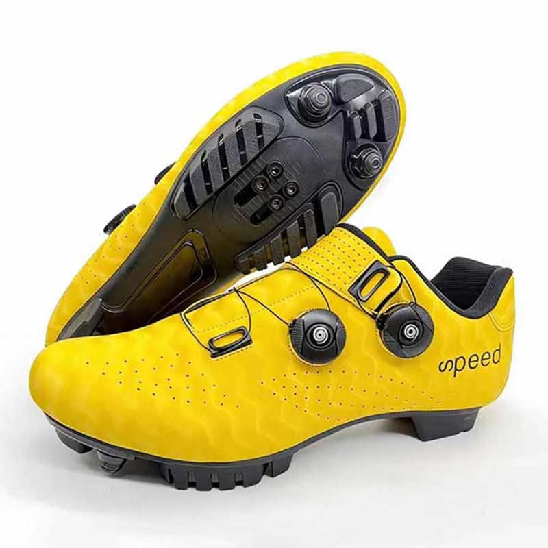 Chaussures de cyclisme professionnelles pour hommes et femmes, chaussures de compétition de cyclisme sur route, respirantes, l'offre elles dures, booster, verrouillage, éventuelles D