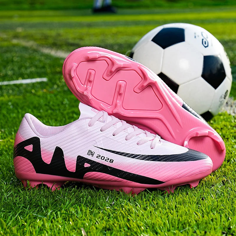 Nouvelles chaussures de football pour hommes, crampons antidérapants, baskets d'entraînement, chaussures de football de haute qualité pour adultes, baskets unisexes, chaussures de football pour garçons, livraison directe