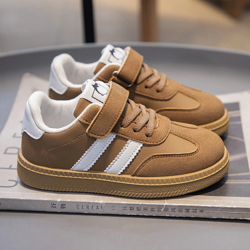 2025 printemps enfants baskets filles mode conseil chaussures garçons anti-dérapant chaussures d'école mode doux baskets pour garçons enfants
