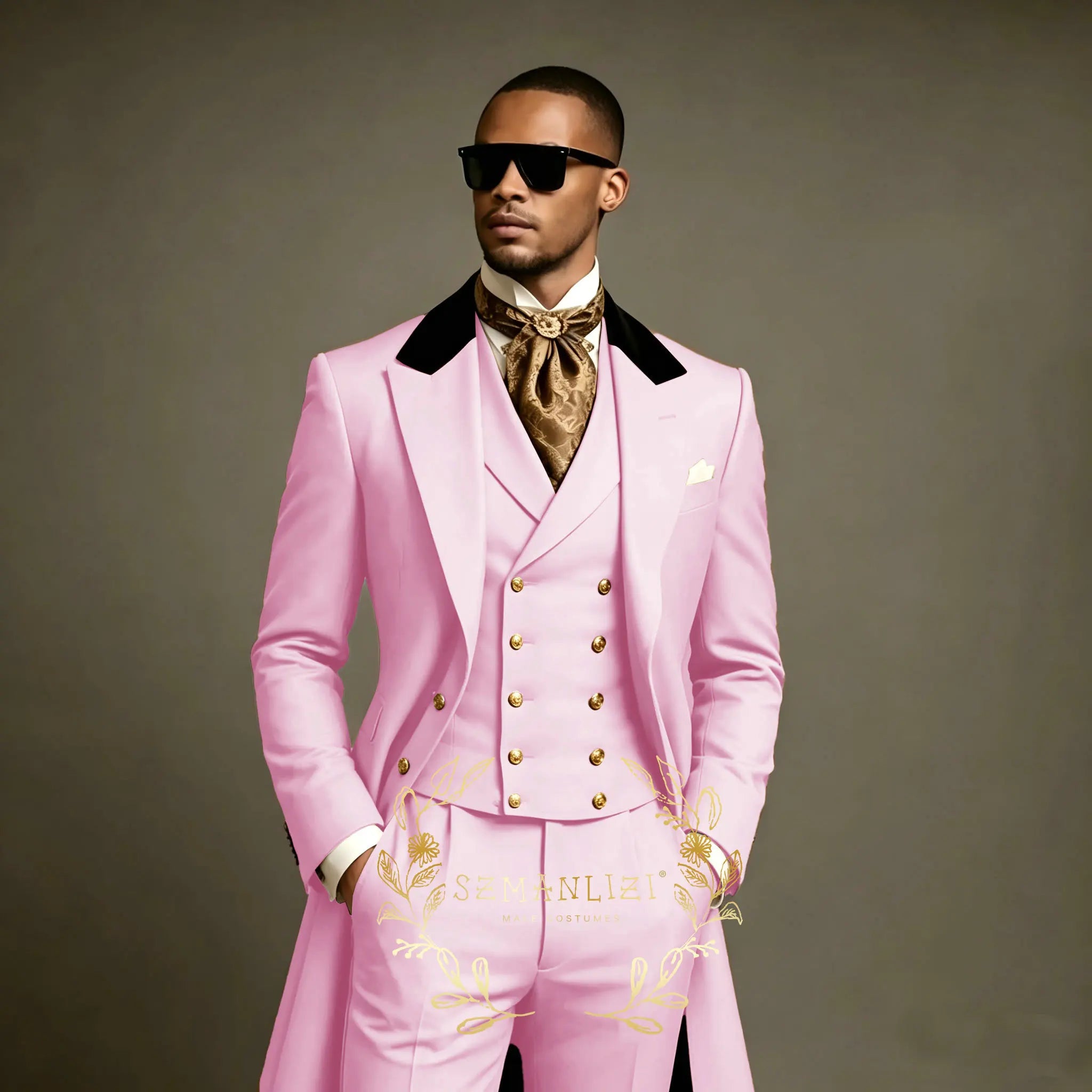 Costume de bal gris clair 3 pièces coupe ajustée pour homme, ensemble blazer long pour marié, garçons d'honneur, affaires, banquets et soirées