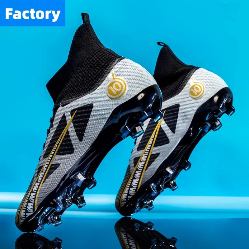 Chaussures de football professionnelles pour hommes, chaussures de football de société, crampons de football ultralégers, baskets de football d'entraînement pour hommes, chaussures de sport d'extérieur