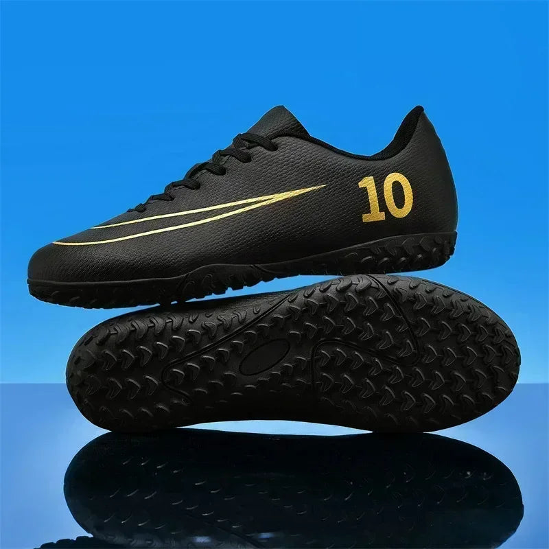 Nouvelles chaussures de football pour hommes, chaussures de football professionnelles, chaussures d'entraînement en plein air pour adultes et enfants, chaussures de sport ultralégères TF/FG, chaussures de futsal de haute q