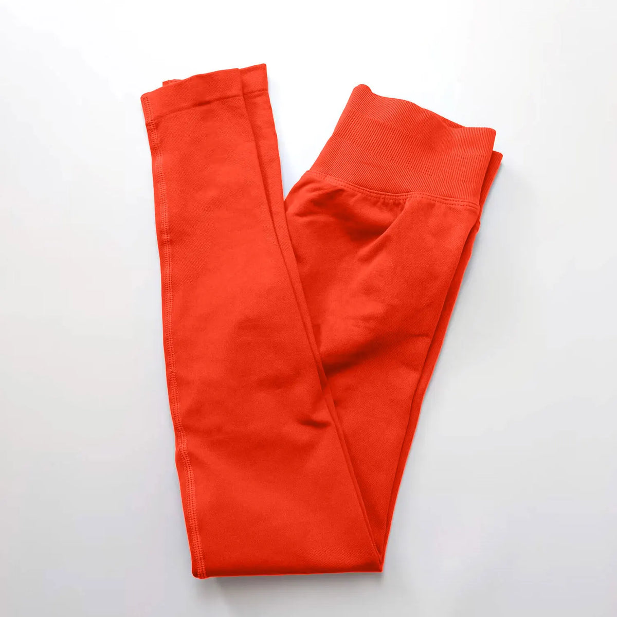 NCLAGEN Leggings de yoga pour femme, pantalon de sport sans couture, avec bande côtelée basse, vêtements de gym, tenue de fitness, collants effet scrunch bum