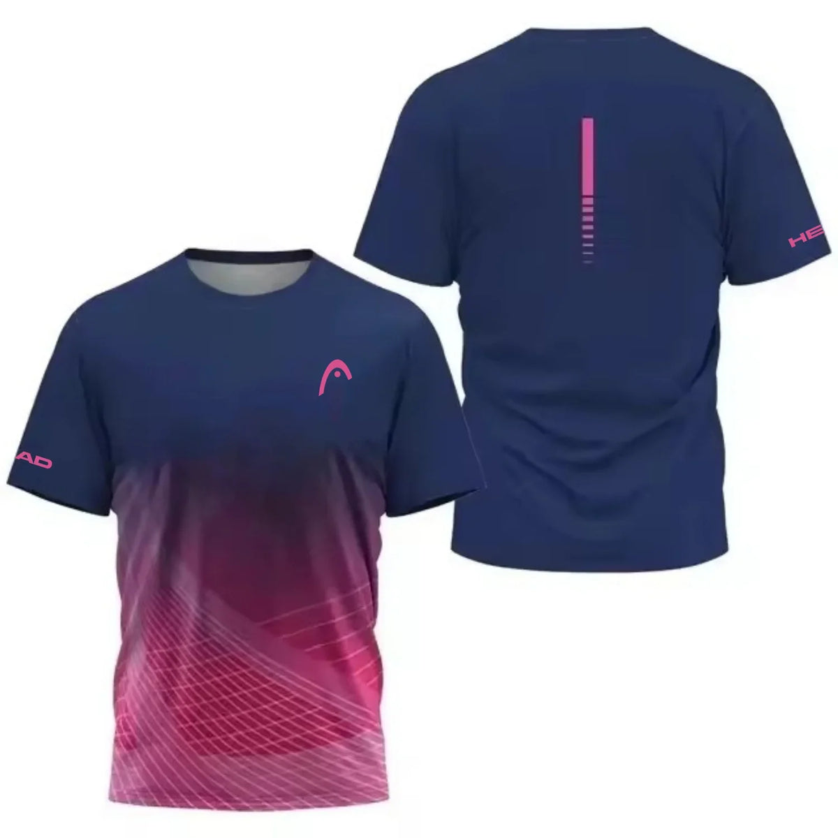 T-shirt à manches courtes pour hommes, imprimé flèche en 3D, séchage rapide, Tennis, cornichon, Badminton, sport, mode de rue