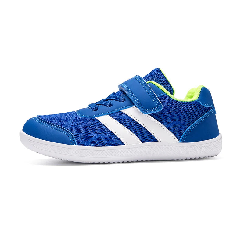 Chaussures minimalistes pieds nus pour enfants (petits/grands), baskets larges à talon plat pour garçons/filles, chaussures de marche et de skate