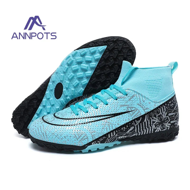 Offre spéciale chaussures de Football de qualité chaussures de Football pour hommes crampons de Football pour enfants bottes de Football originales enfants chaussures de Futsal unisexe