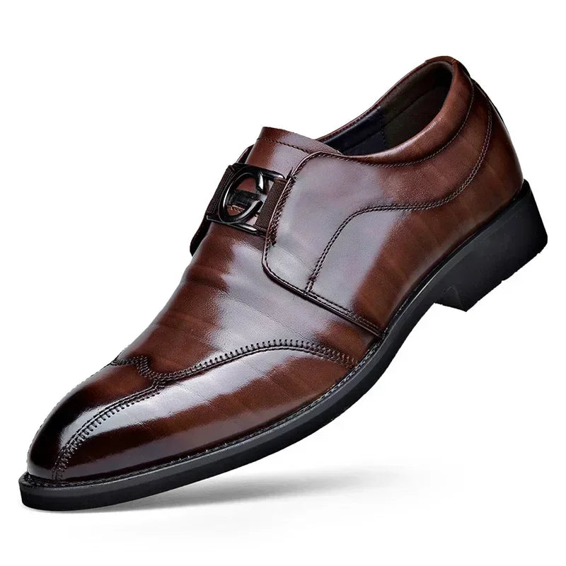 Hommes d'affaires chaussures en cuir verni homme richelieu chaussures pour homme robe chaussure mocassins bout pointu mâle mocassins grande taille chaussures pour hommes
