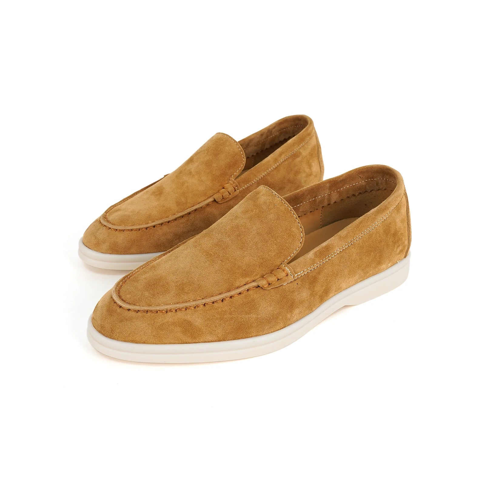 Chaussures plates de luxe en cuir pour femmes, mocassins de créateur, chaussures de marche confortables pour femmes, chaussures décontractées d'été, décontractées 44