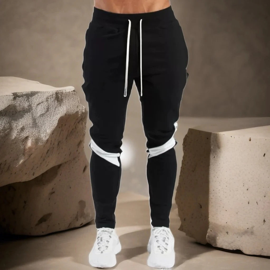 Hommes Joggers pantalons décontractés Fitness hommes vêtements de sport pantalons de survêtement pantalons de survêtement maigres pantalons noirs gymnases survêtement pantalons de survêtement