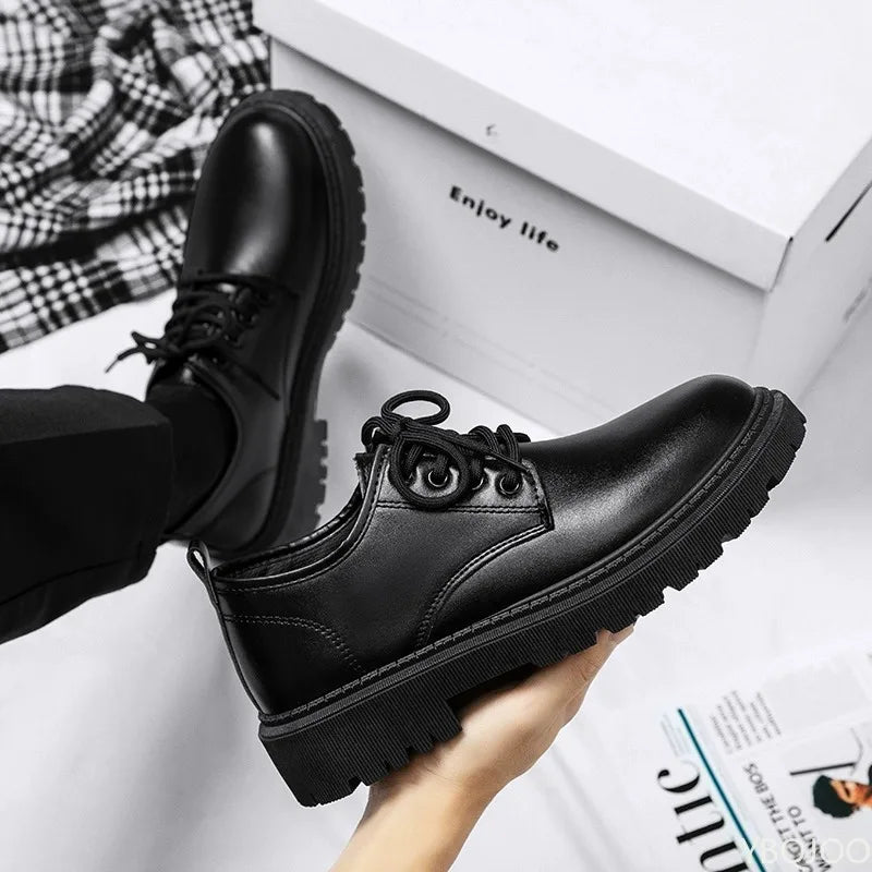Bureau d'affaires vêtements de cérémonie décontracté à lacets chaussures pour hommes printemps et automne mode nouveau respirant anti-dérapant chaussures pour hommes 2026