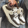 Chaussures pour homme, baskets décontractées à semelle épaisse, style américain, nouvelle collection automne, baskets tendance pour étudiants