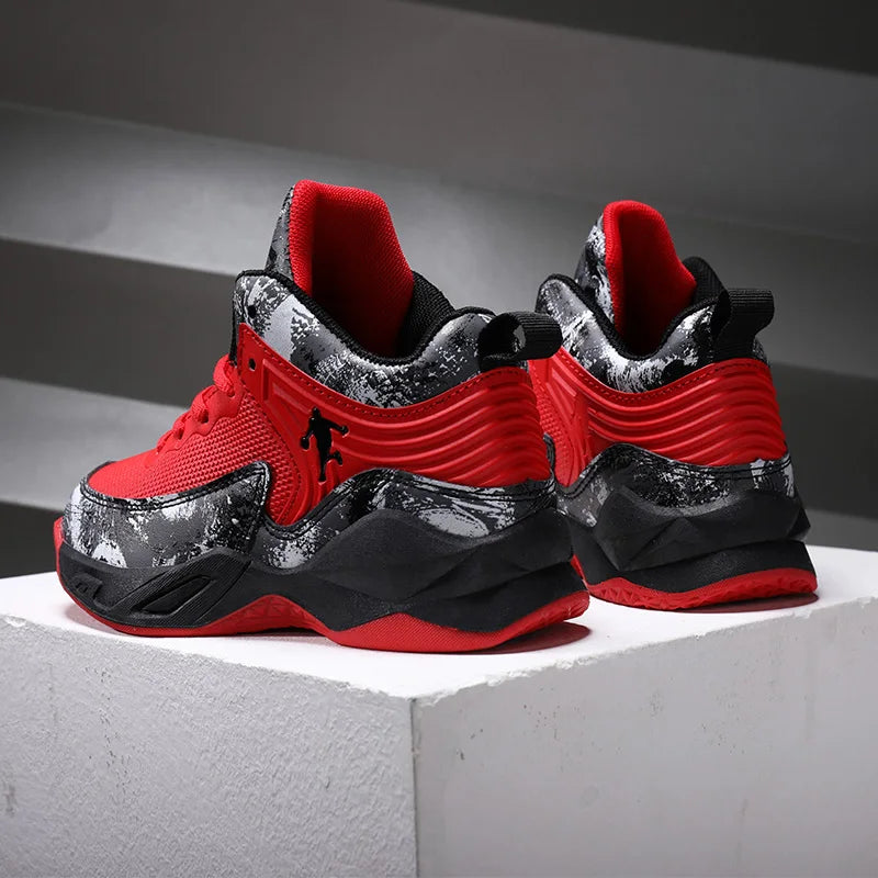2025 chaussures de Basket-ball pour enfants baskets nouveaux garçons marque semelle épaisse antidérapant enfants chaussures de sport enfant garçon Basket formateur chaussures