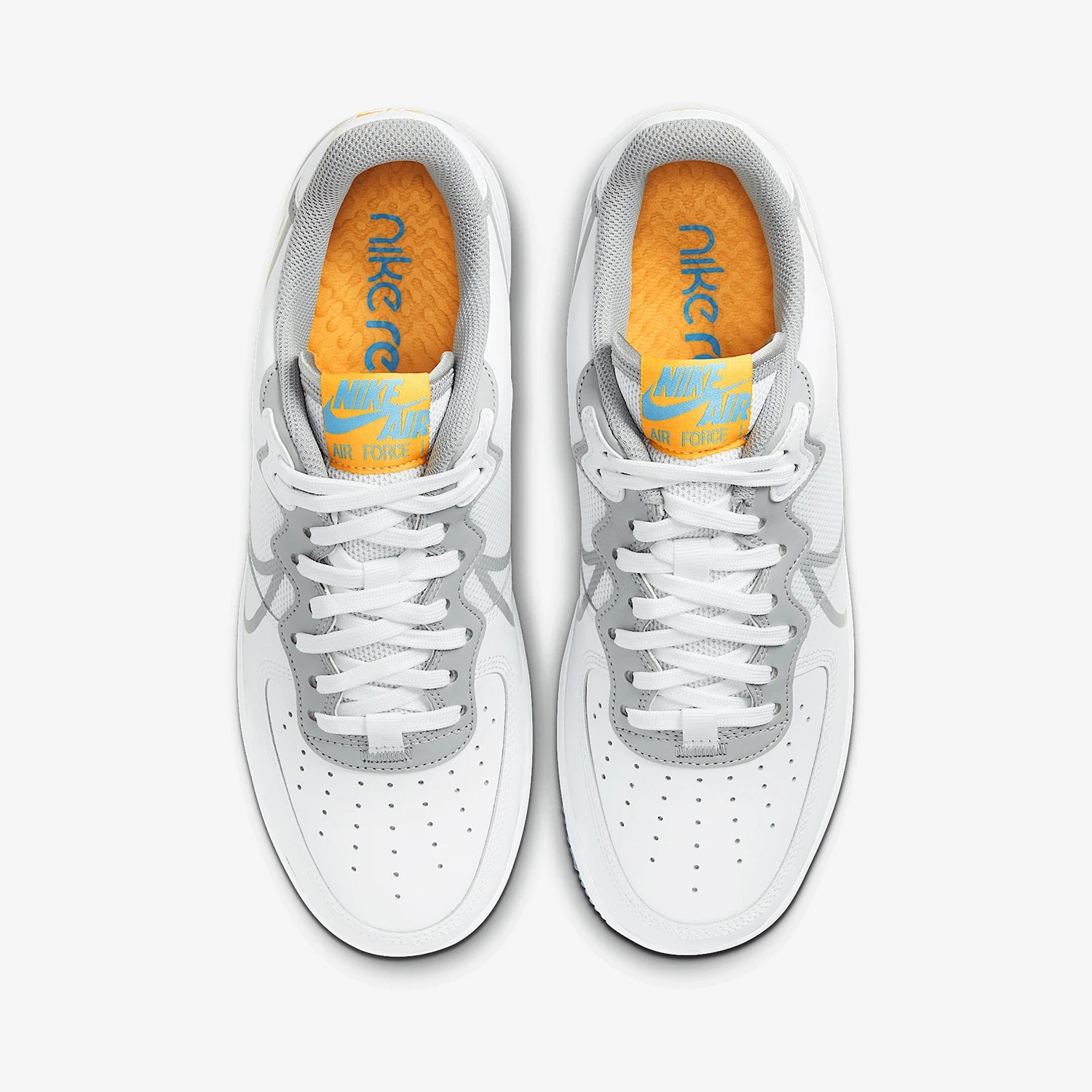 Nike Authentique AIR FORCE 1 REACT Baskets décontractées unisexes CT1020-100