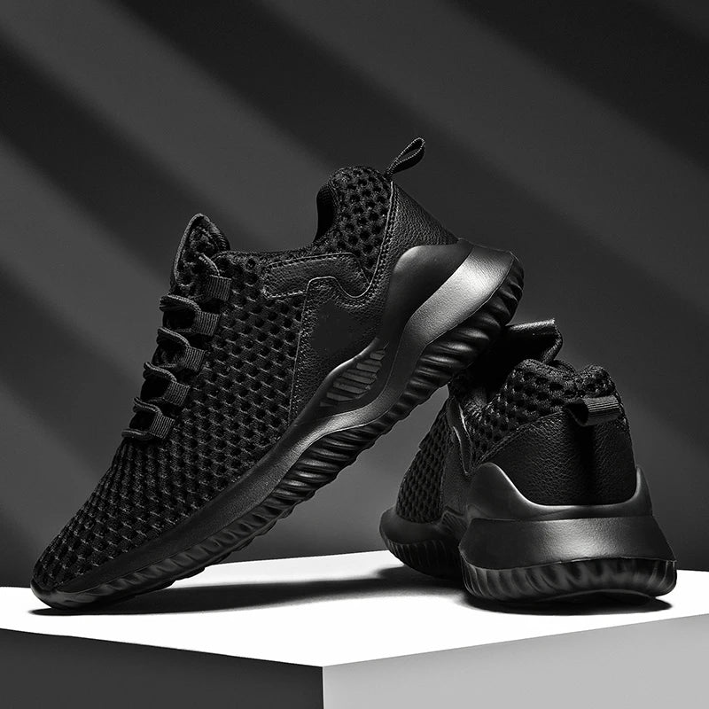 Chaussures de course amortissantes pour hommes 2026 – Baskets athlétiques légères et décontractées pour hommes – Chaussures de sport antidérapantes pour activités de plein air et marche