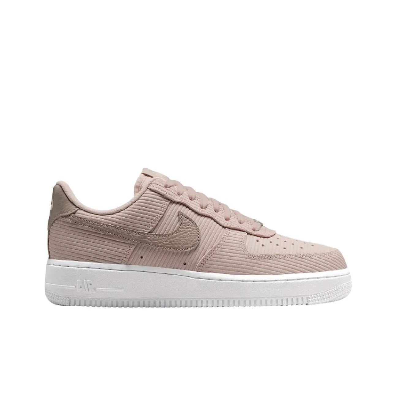 Nike Air Force 1 Chaussures de skateboard basses en cuir résistantes à l'abrasion, antidérapantes, amorties et respirantes pour femme