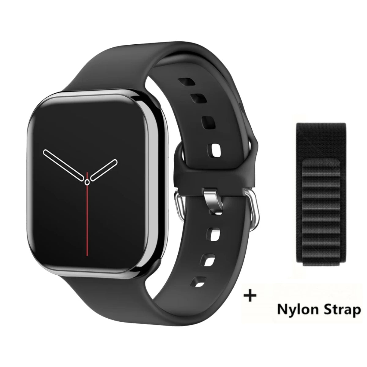 Montre connectée GPS pour hommes et femmes, compatible avec Apple Watch série 10, affichage permanent, mesure de la température corporelle, appels Bluetooth, NFC, pour iOS et Android